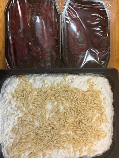 Billede af Ris a la mande med kirsebærsovs